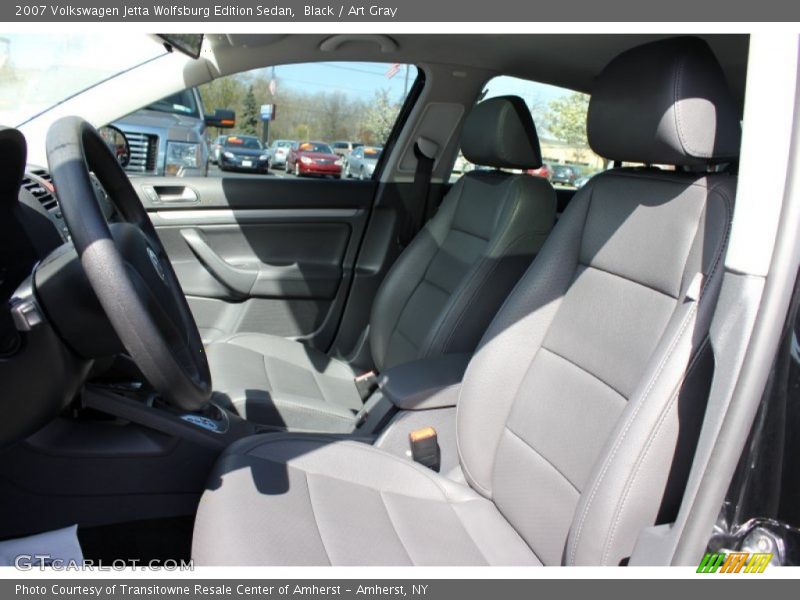 Black / Art Gray 2007 Volkswagen Jetta Wolfsburg Edition Sedan