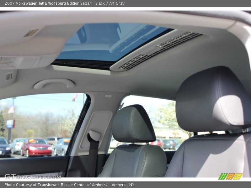 Black / Art Gray 2007 Volkswagen Jetta Wolfsburg Edition Sedan