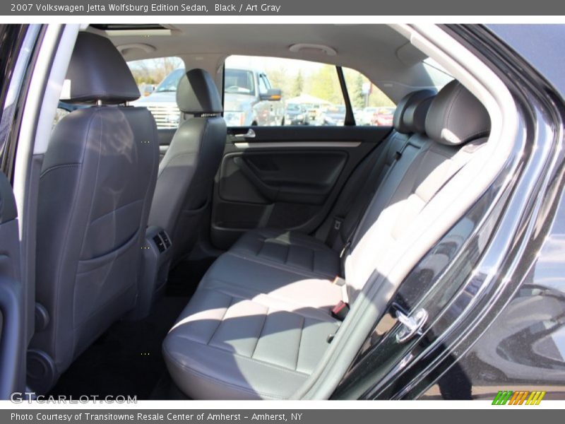Black / Art Gray 2007 Volkswagen Jetta Wolfsburg Edition Sedan