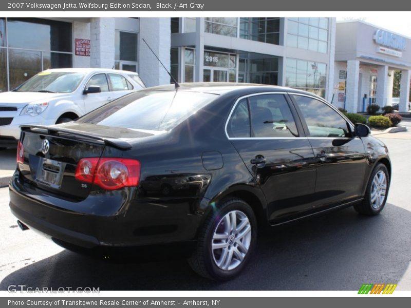 Black / Art Gray 2007 Volkswagen Jetta Wolfsburg Edition Sedan