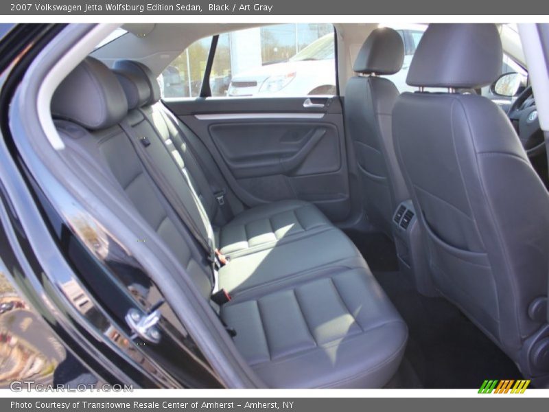 Black / Art Gray 2007 Volkswagen Jetta Wolfsburg Edition Sedan