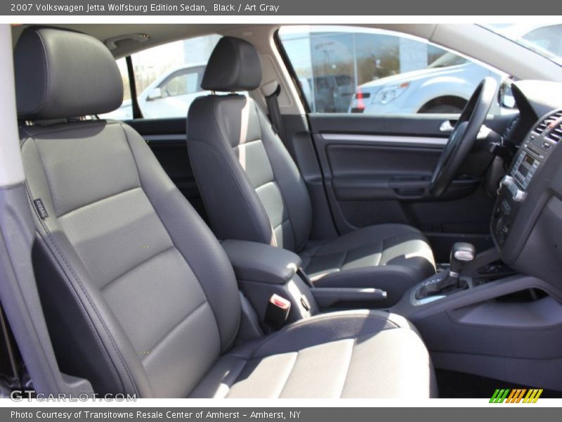 Black / Art Gray 2007 Volkswagen Jetta Wolfsburg Edition Sedan