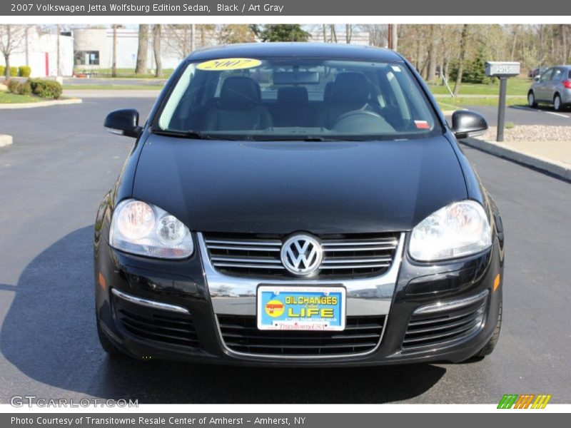 Black / Art Gray 2007 Volkswagen Jetta Wolfsburg Edition Sedan