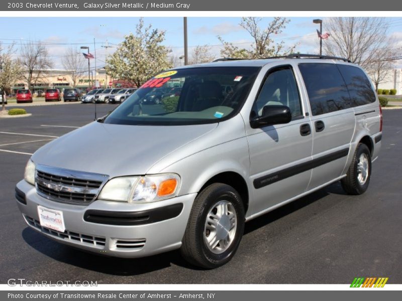 Galaxy Silver Metallic / Medium Gray 2003 Chevrolet Venture