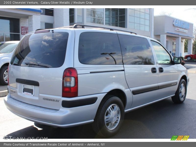 Galaxy Silver Metallic / Medium Gray 2003 Chevrolet Venture