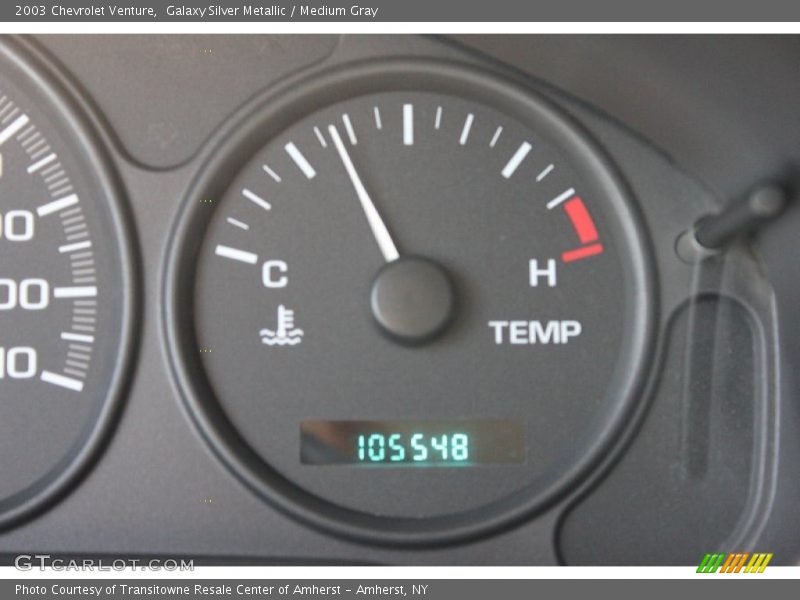 Galaxy Silver Metallic / Medium Gray 2003 Chevrolet Venture