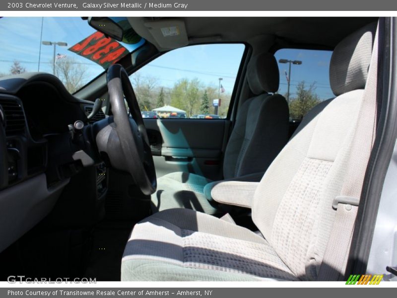Galaxy Silver Metallic / Medium Gray 2003 Chevrolet Venture
