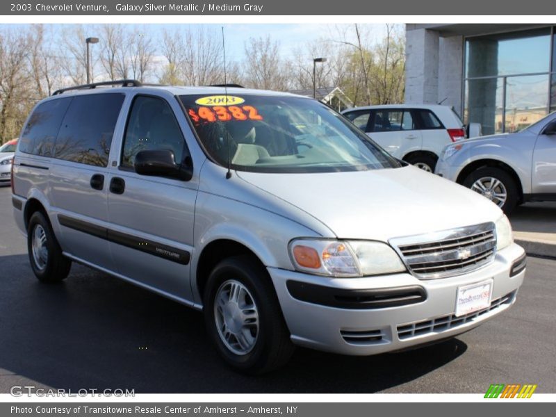 Galaxy Silver Metallic / Medium Gray 2003 Chevrolet Venture