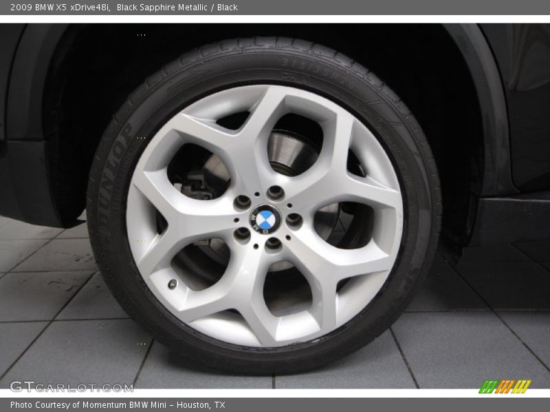 Black Sapphire Metallic / Black 2009 BMW X5 xDrive48i