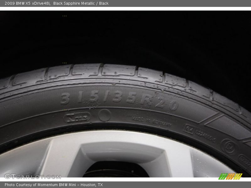 Black Sapphire Metallic / Black 2009 BMW X5 xDrive48i