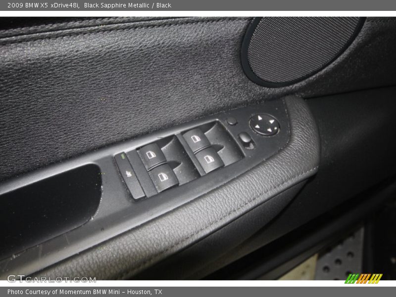 Black Sapphire Metallic / Black 2009 BMW X5 xDrive48i
