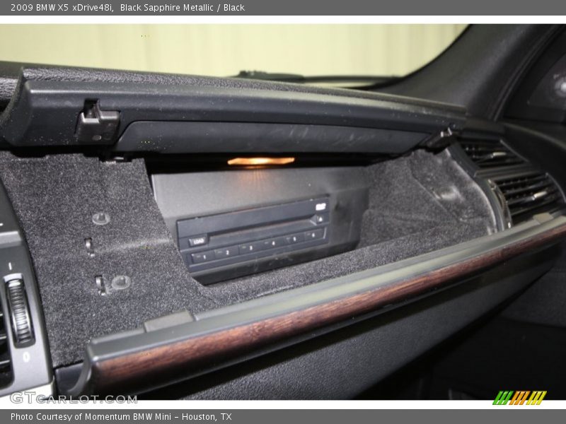 Black Sapphire Metallic / Black 2009 BMW X5 xDrive48i