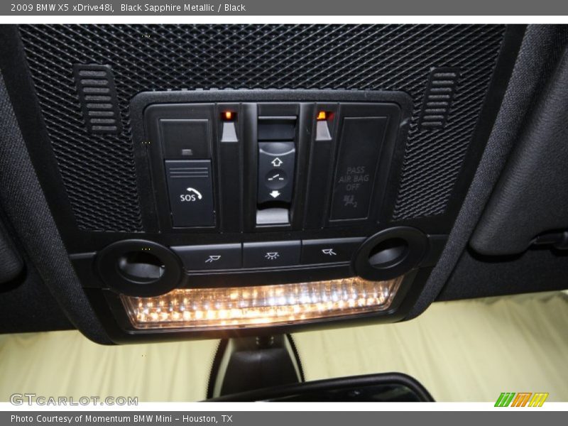 Black Sapphire Metallic / Black 2009 BMW X5 xDrive48i