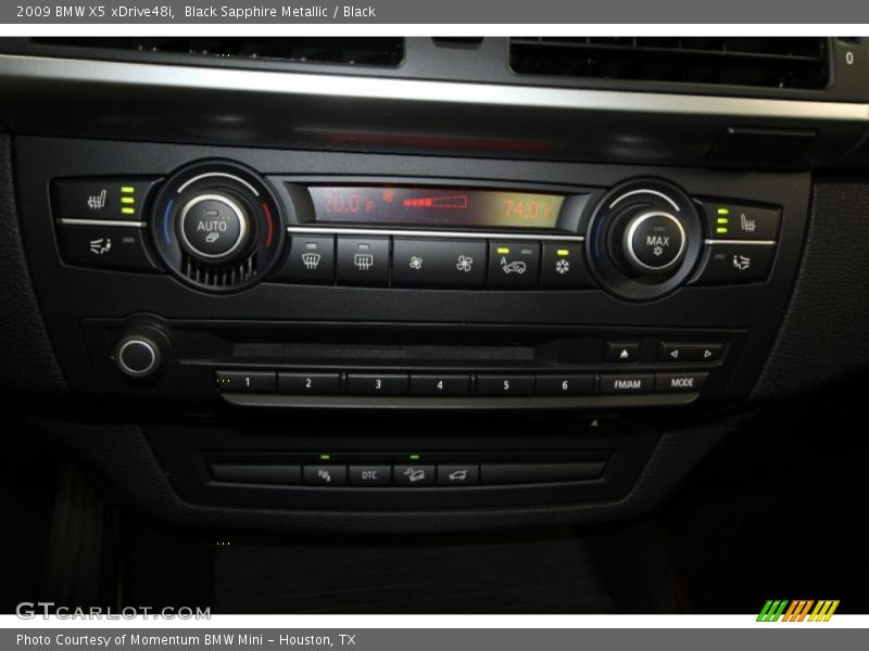 Black Sapphire Metallic / Black 2009 BMW X5 xDrive48i