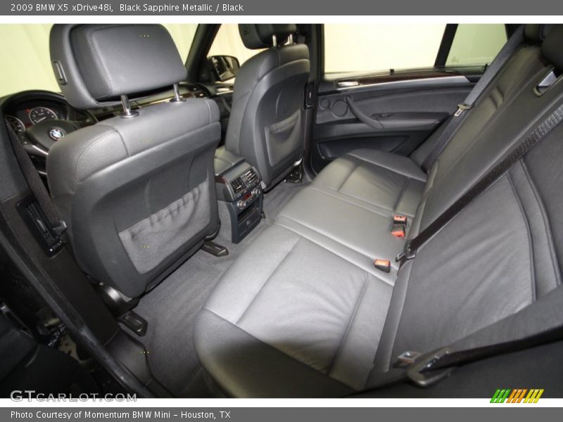 Black Sapphire Metallic / Black 2009 BMW X5 xDrive48i