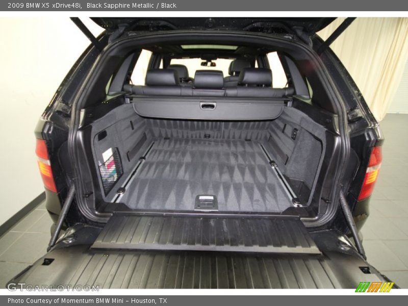 Black Sapphire Metallic / Black 2009 BMW X5 xDrive48i