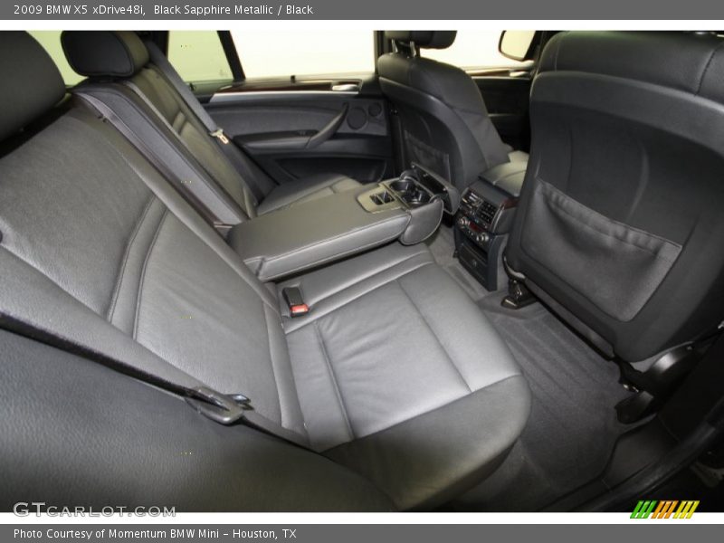 Black Sapphire Metallic / Black 2009 BMW X5 xDrive48i
