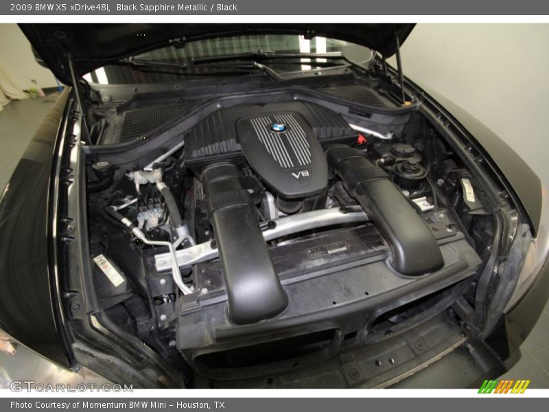Black Sapphire Metallic / Black 2009 BMW X5 xDrive48i
