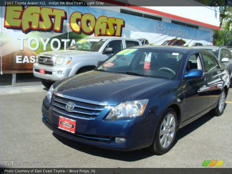 Indigo Ink Blue Pearl / Light Gray 2007 Toyota Avalon XLS