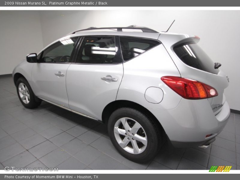 Platinum Graphite Metallic / Black 2009 Nissan Murano SL