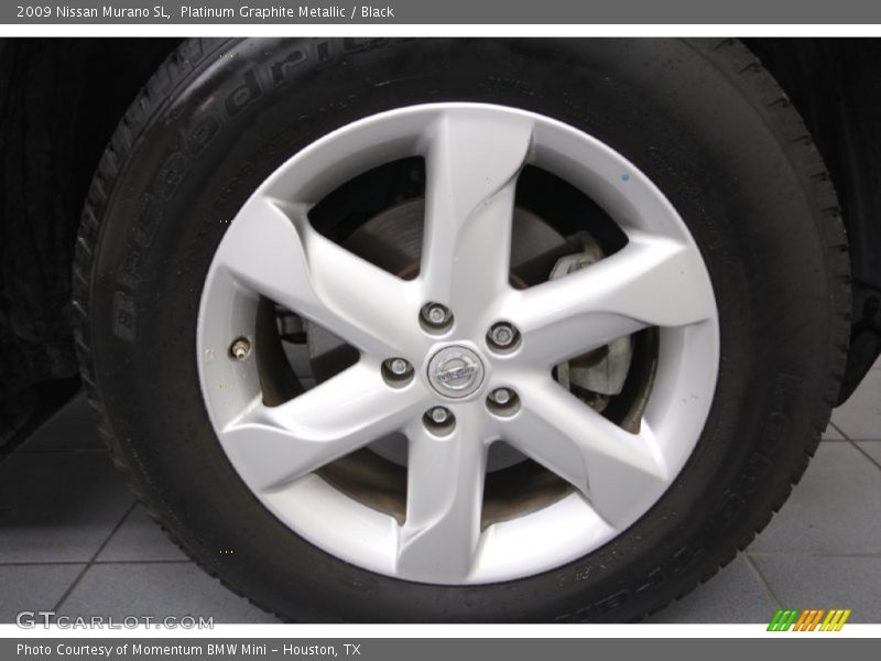 Platinum Graphite Metallic / Black 2009 Nissan Murano SL