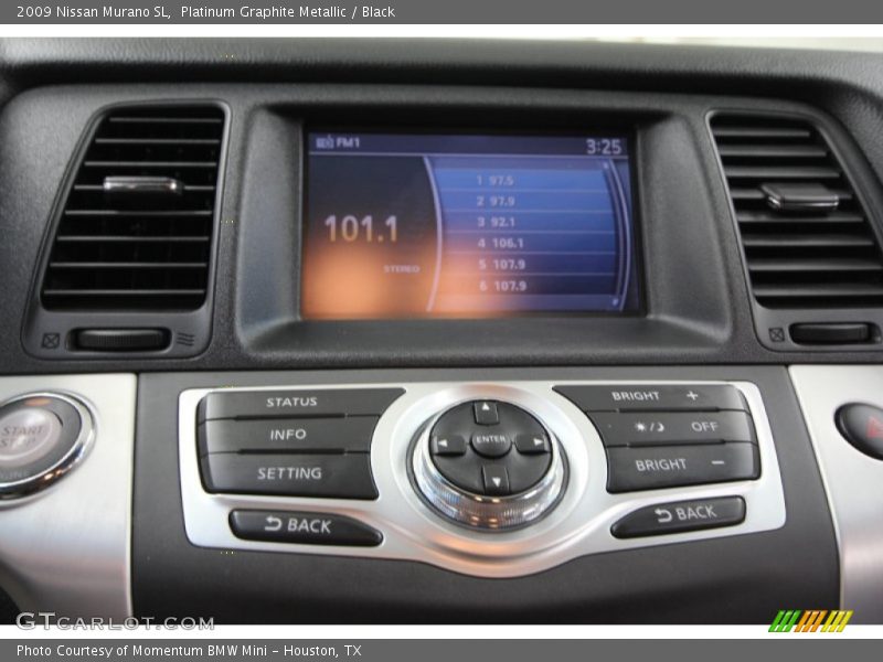 Platinum Graphite Metallic / Black 2009 Nissan Murano SL
