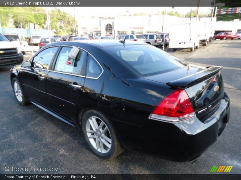 Black / Ebony 2012 Chevrolet Impala LTZ