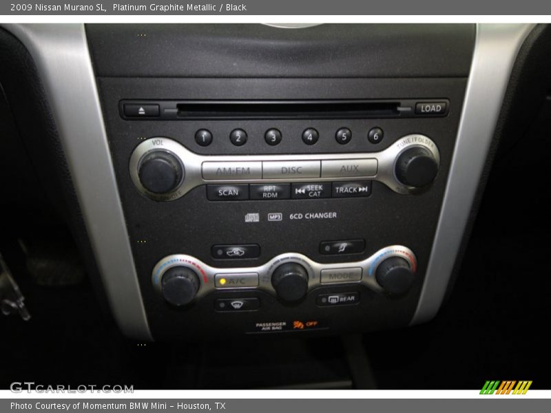 Platinum Graphite Metallic / Black 2009 Nissan Murano SL