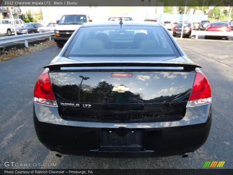 Black / Ebony 2012 Chevrolet Impala LTZ