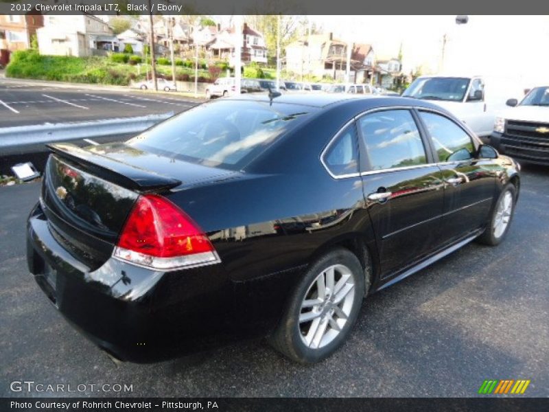 Black / Ebony 2012 Chevrolet Impala LTZ