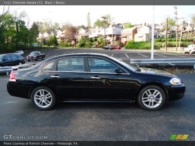 Black / Ebony 2012 Chevrolet Impala LTZ