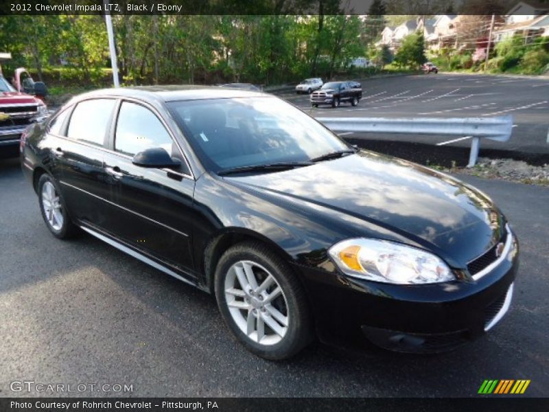 Black / Ebony 2012 Chevrolet Impala LTZ