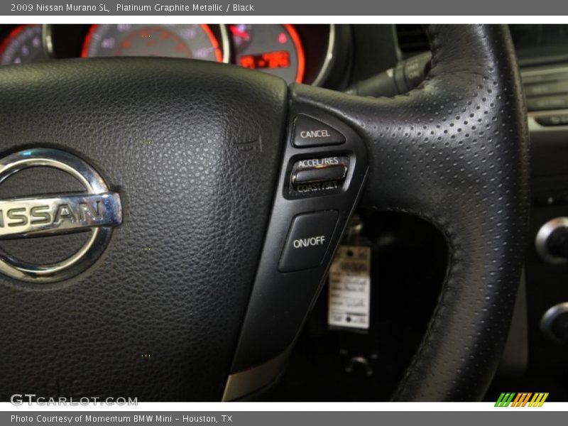 Platinum Graphite Metallic / Black 2009 Nissan Murano SL