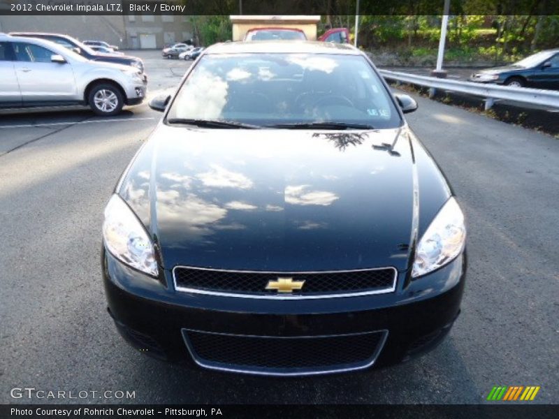 Black / Ebony 2012 Chevrolet Impala LTZ
