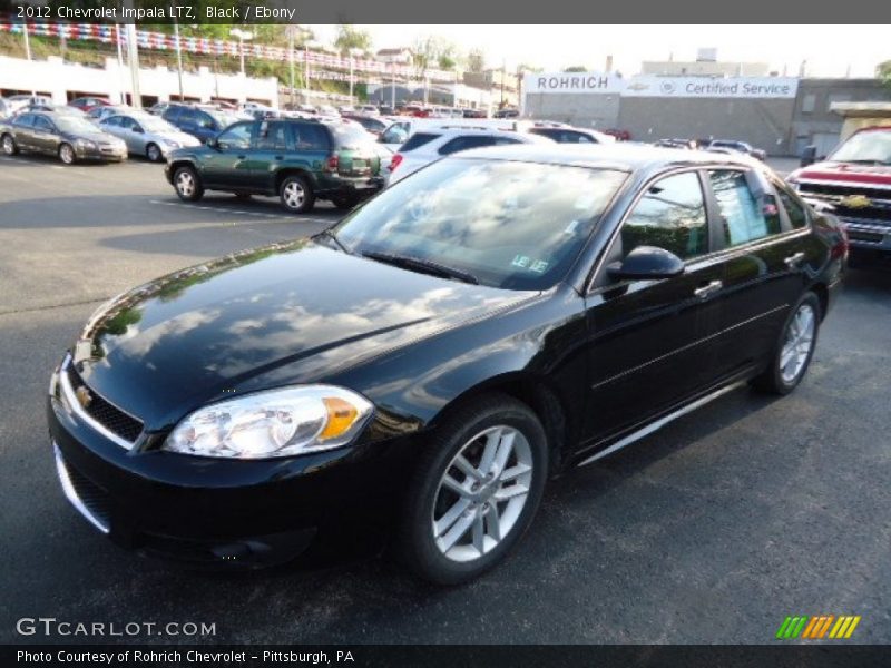 Black / Ebony 2012 Chevrolet Impala LTZ