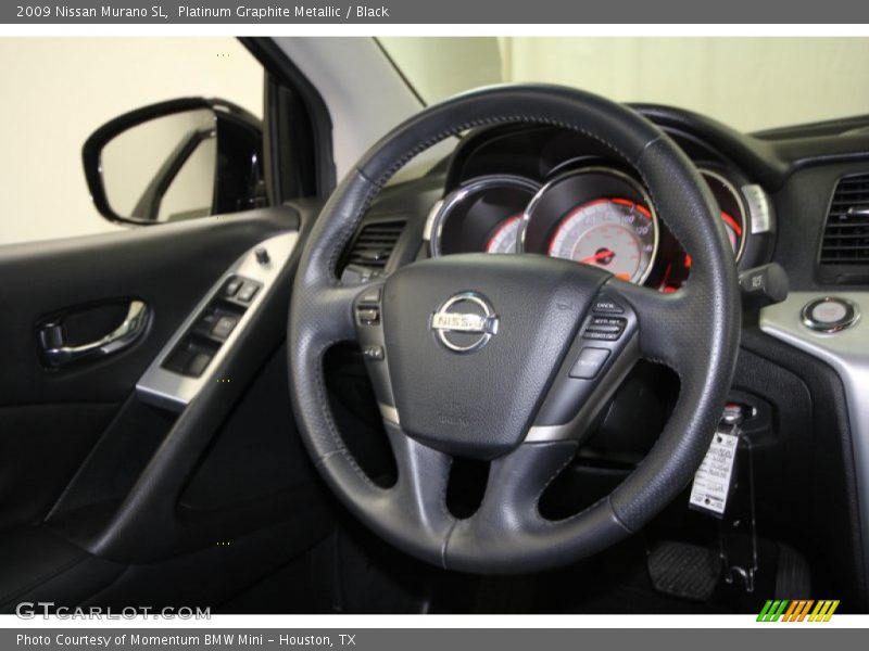 Platinum Graphite Metallic / Black 2009 Nissan Murano SL
