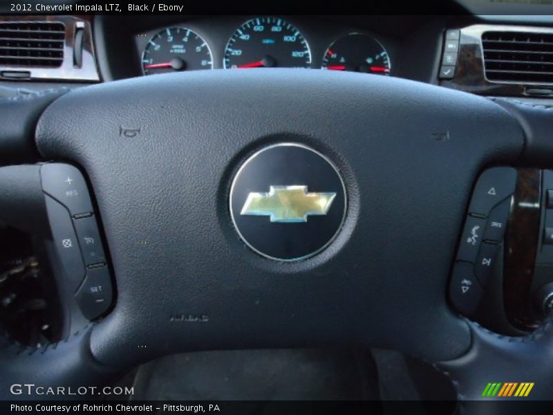 Black / Ebony 2012 Chevrolet Impala LTZ