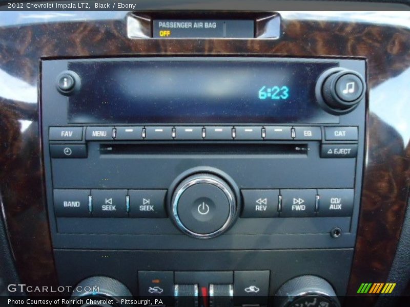 Black / Ebony 2012 Chevrolet Impala LTZ