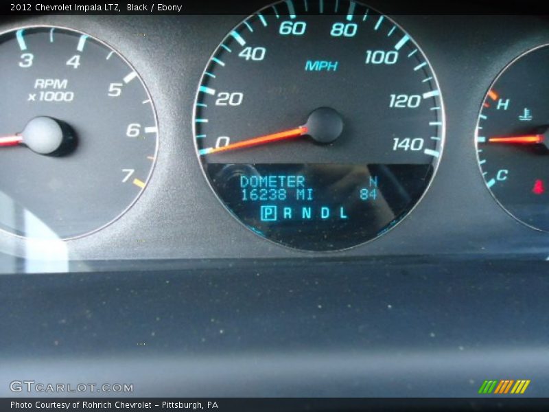 Black / Ebony 2012 Chevrolet Impala LTZ