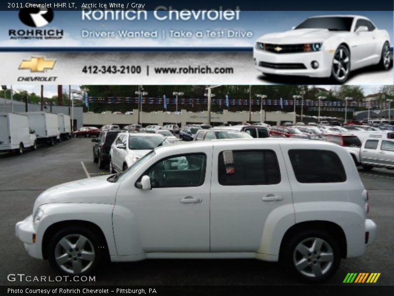 Arctic Ice White / Gray 2011 Chevrolet HHR LT