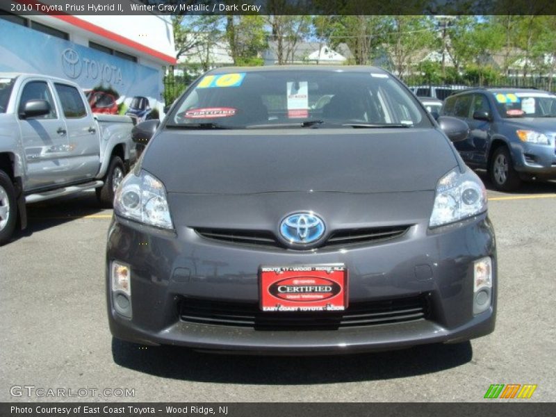 Winter Gray Metallic / Dark Gray 2010 Toyota Prius Hybrid II