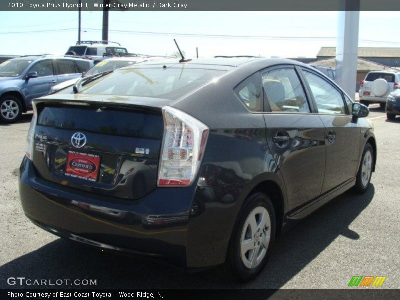 Winter Gray Metallic / Dark Gray 2010 Toyota Prius Hybrid II