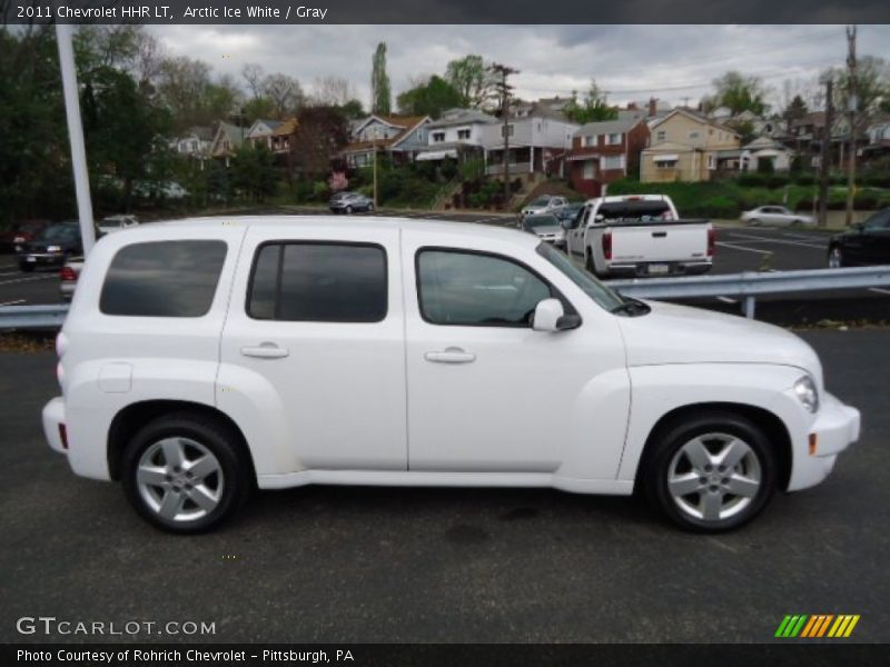 Arctic Ice White / Gray 2011 Chevrolet HHR LT
