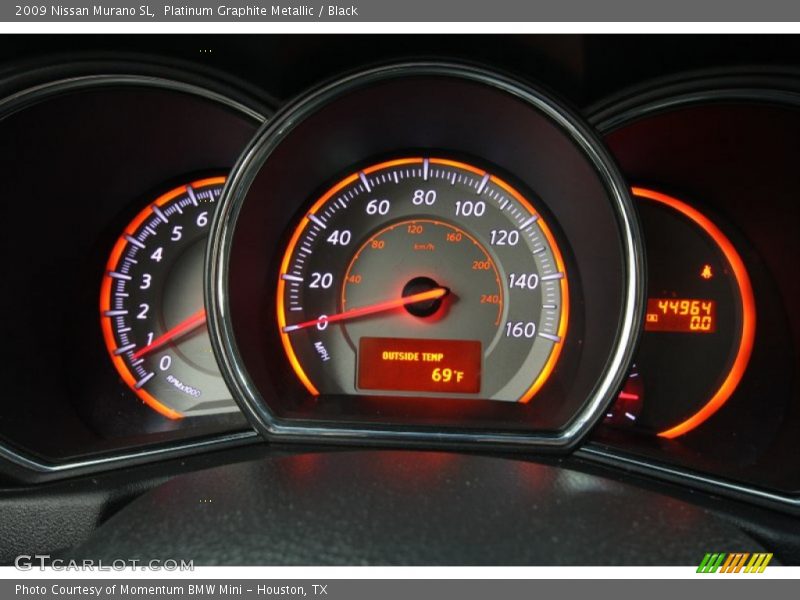 Platinum Graphite Metallic / Black 2009 Nissan Murano SL
