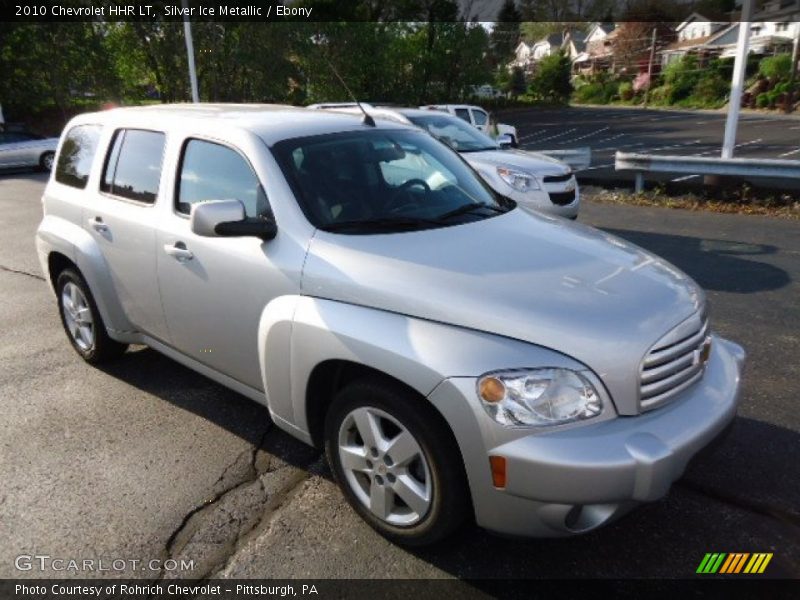 Silver Ice Metallic / Ebony 2010 Chevrolet HHR LT