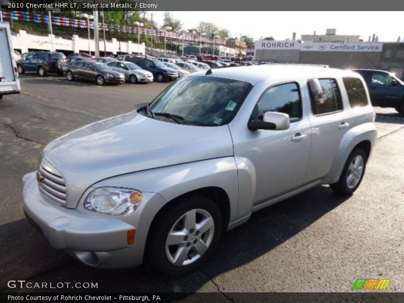 Silver Ice Metallic / Ebony 2010 Chevrolet HHR LT