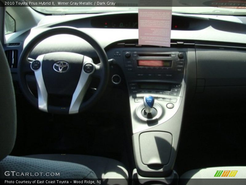 Winter Gray Metallic / Dark Gray 2010 Toyota Prius Hybrid II