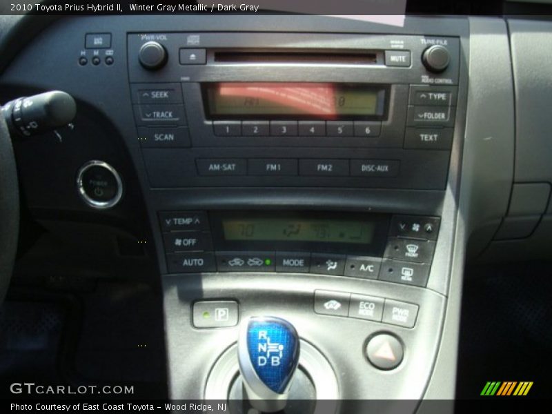 Winter Gray Metallic / Dark Gray 2010 Toyota Prius Hybrid II