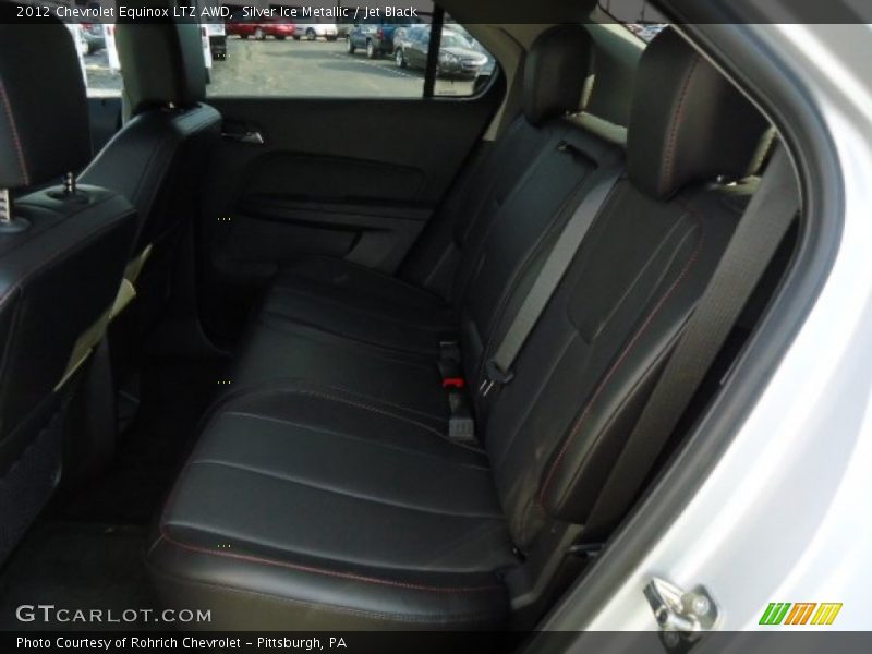 Silver Ice Metallic / Jet Black 2012 Chevrolet Equinox LTZ AWD