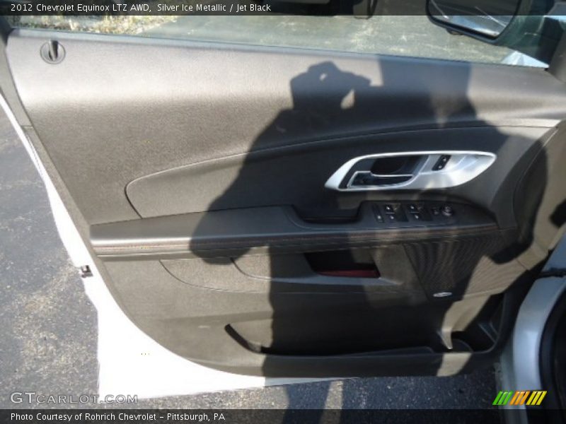 Silver Ice Metallic / Jet Black 2012 Chevrolet Equinox LTZ AWD